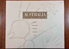 Signed/numbered print includes a signed stamp. Daniel Smith Australia 1989-90 First of Nation.