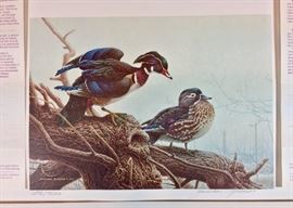 Signed/numbered print with stamp. 1990 Canada by Michael Dumas.