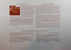 Signed/numbered/COA/stamps-1signed.Mandarin Ducks by Ivan Kozlov. 