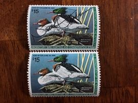 Signed/numbered/signed stamp, 1994-95 Federal stamp. print by Neal R. Anderson