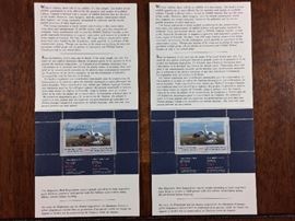 Signed/numbered/signed stamp. 1989 Wildlife Habitat Canada Conservation Stamp & Print. Artist: Jean -Luc Grondin.