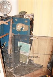 Vintage fireplace screen...