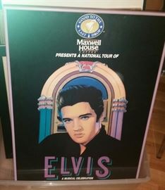 Elvis has entered the building... Thank you, thank you very much...