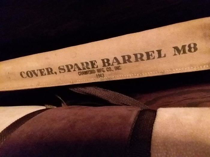 WWII Spare Barrel Cover