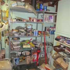 Tons of Tools Man Cave Filled
