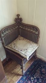 Heywood wakefield Victorian wicker