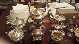 Frank Smith Company 6 Piece Sterling Silver Service          