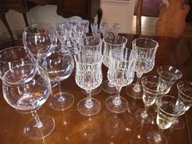 Traditional stemware