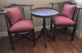 Antique corner chairs