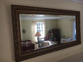 Gold gilt mirror