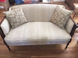 Down filled vintage sofa