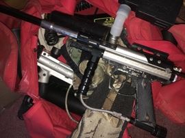 Paintball equipment