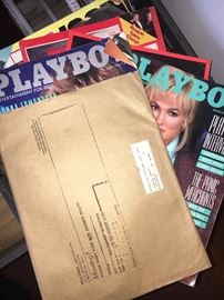 Um. Playboy collection? For research purposes only.