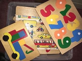 Wooden puzzles