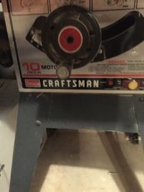 Craftsman 10" table saw
