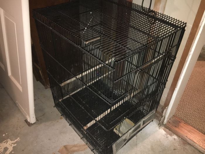 Large heavy duty bird cage
