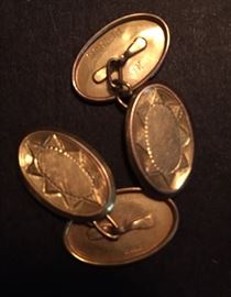 Vintage Gold Cufflinks