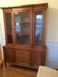 #7 Basset china cabinet $175 48x16x72