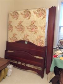 #5 Full size cherry bed frame $175
#4 Full size mattress $25
