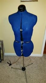 Dritz My Double Deluxe Dress Form Small  C:33inch - 41 inch; W: 26 - 33inch; H: 36inch - 44inch;    $75