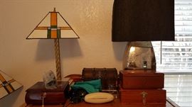 Lamps, Boxes, Sunglasses