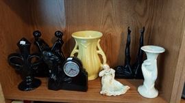 Assorted Pottery, New and Old