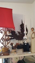 Lamp, Angel, Eagle, Thai Diety
