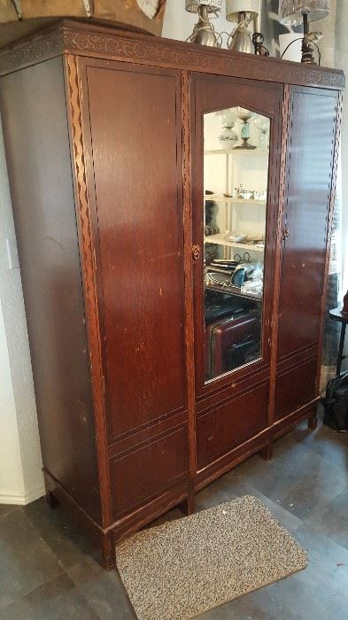 3 Door Armoire