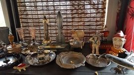 Rocket Banks, Iron Banks, Assorted Vintage Items
