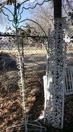 Electric Palm Tree, Aluminum Panel