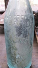 Oliver Bottling Works Aqua Glass Bottle From Oliver Springs, Tn., First $150.00 gets this bottle, its in good condition, minor nicks to the top where the cap went as you would expect.