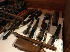 WWII era weaponry