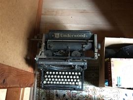 Vintage Underwood typewriter