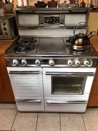 Vintage gas stove