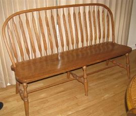Amish made bench