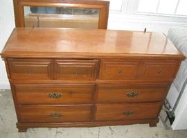 Dresser with mirror