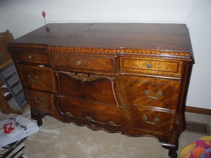 Ornate antique dresser
