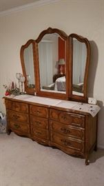 Dresser with  mirror
