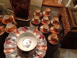 Assorted Imari, handpainted porcelains, etc. 