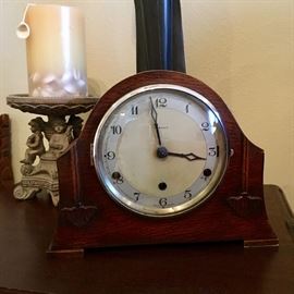 One of many antique clocks