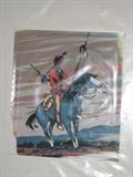 Frank Vigil Apache artist, born 1922, Dulce NM. Unframed print in original wrapping.