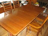 Keller Dining Room Table & 2 leaves--Old Oak