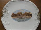 Souvenier plate St. Louis 1904 (sandwich size)