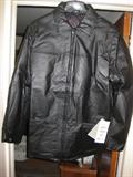 Man's leather jacket--XXL --new