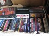 Hundreds and hundreds of DVDs