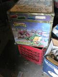 Ninja Turtles toy chest (some damage)