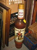 Giant Morgan Rum bottle