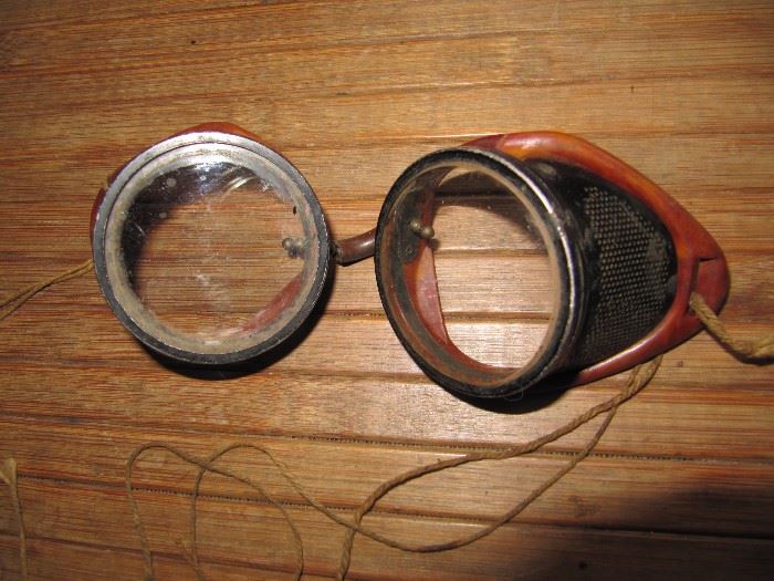 Very cool vintage safety goggles - AO - American Optics