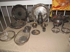 Silver plate for your parties!