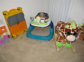 Cute rocking giraffe!